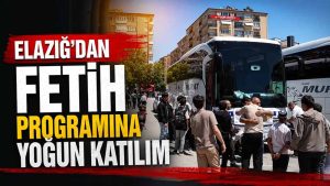İstanbul’un fethi programına katılmak için Elazığ’dan hareket eden otobüsler İstanbul’un fethi programına katılmak için Elazığ’dan hareket eden otobüsler