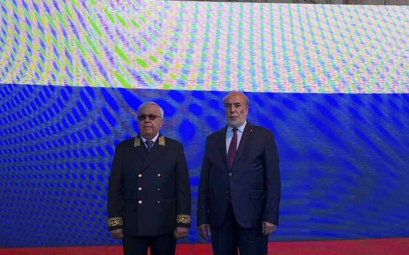 Ankara’da düzenlenen Rusya Günü resepsiyonunda konuşma yapan yetkililer
