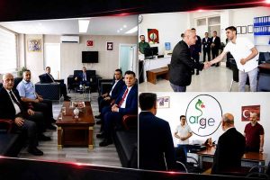 Şırnak İl Millî Eğitim Müdürü Hakan Cırıt’ın Cizre İlçe Millî Eğitim Müdürlüğü ziyareti