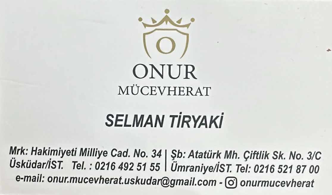 Onur Mücevherat Logosu